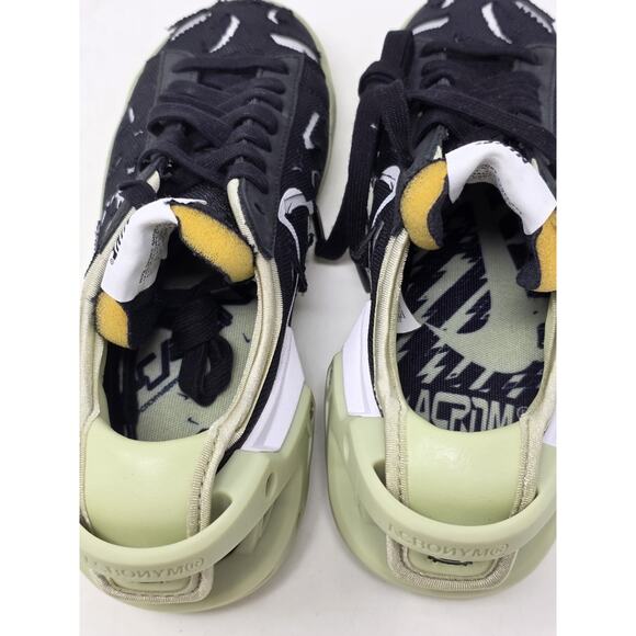 Nike X ACRONYM Blazer Low Black Olive Aura Limited Edition M 4 W 5.5 DO9373-001 - Picture 6 of 10